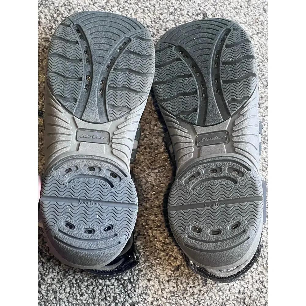 Eddie Bauer Kelowna Sandals Men’s 9‎ Gray Adjustable Outdoors Hiking Water NWT